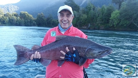 Fotos da pesca esportiva em Chaiten no Chile